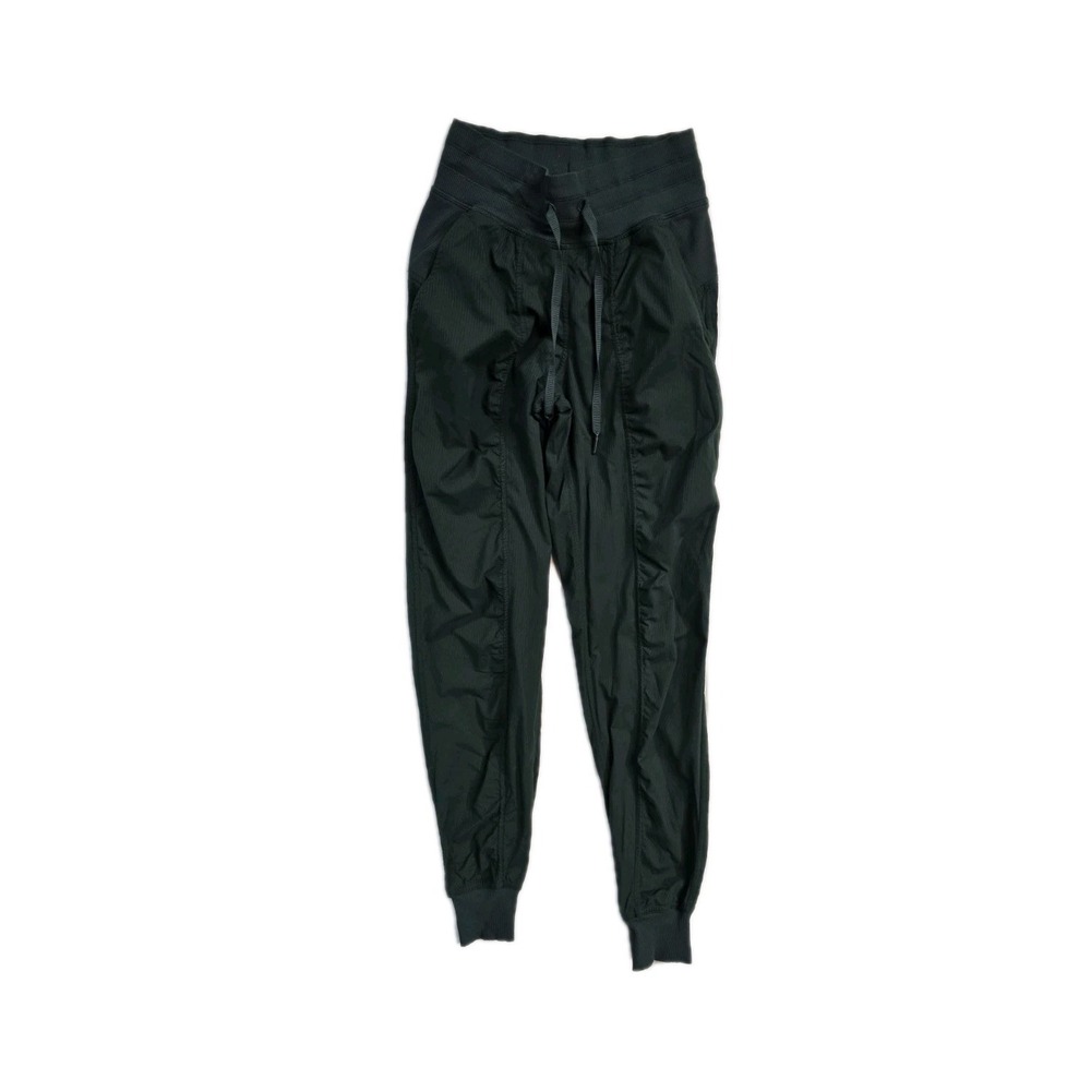 Lululemon Women's Green Joggers Tshirt Lot Of 2 Size 0 - Picture 2 of 7